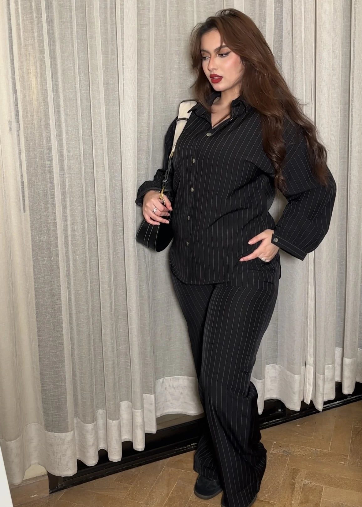 Ensemble Femme Rayé Élégant