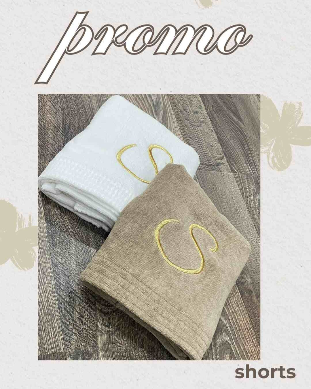 Pack 3 peignoir personnalisé