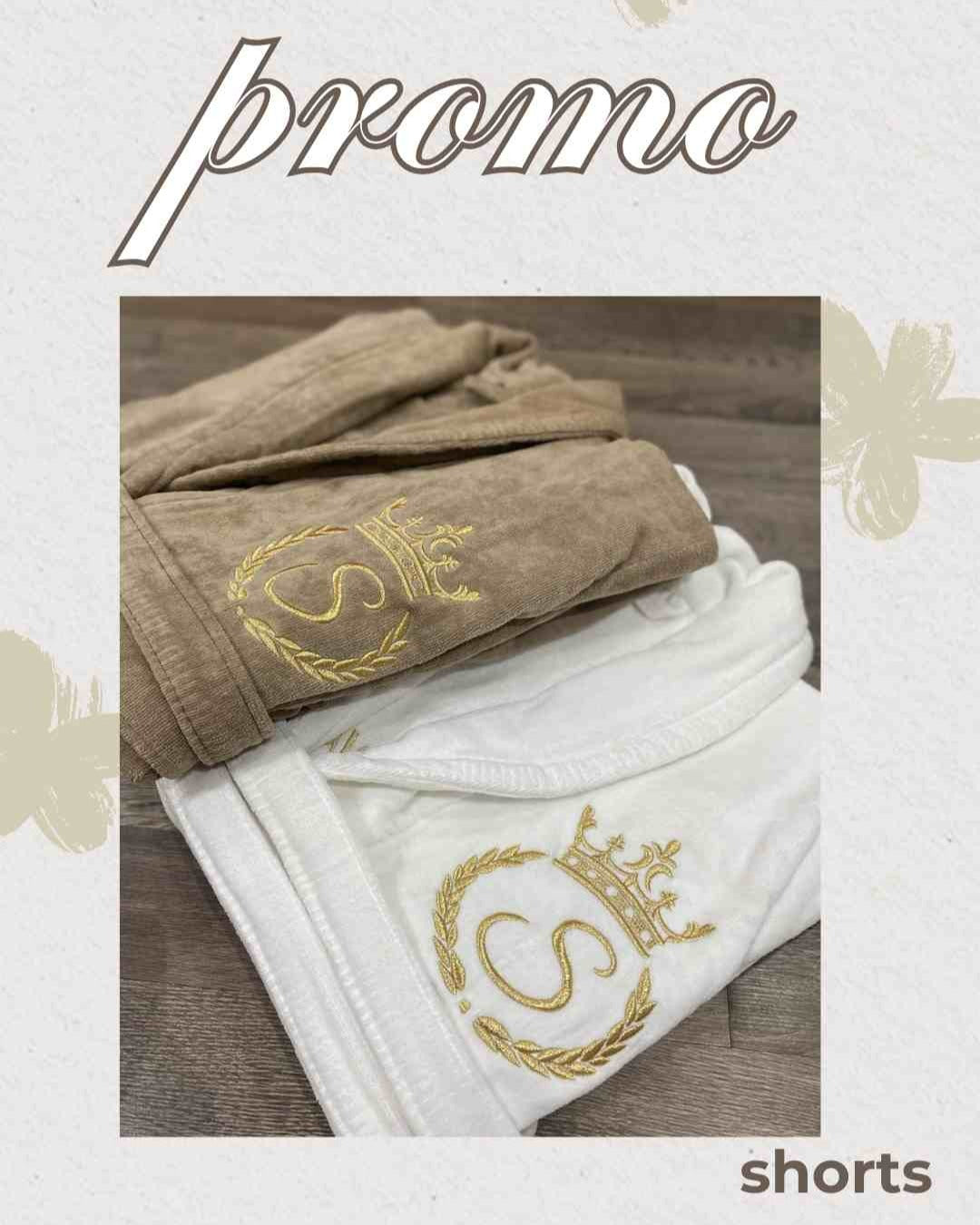 Pack 3 peignoir personnalisé