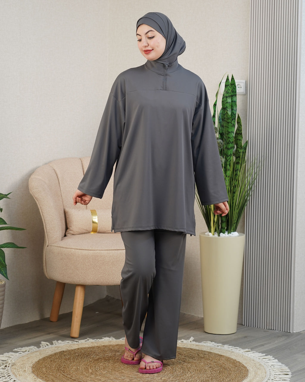 Burkini Femme 3 Pièces au Maroc | Burkini avec Hijab
