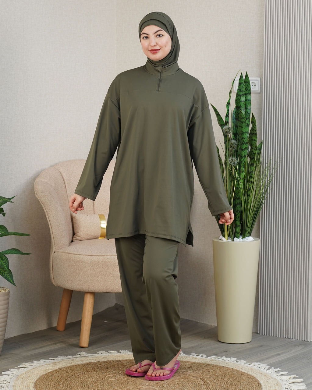 Burkini Femme 3 Pièces au Maroc | Burkini avec Hijab