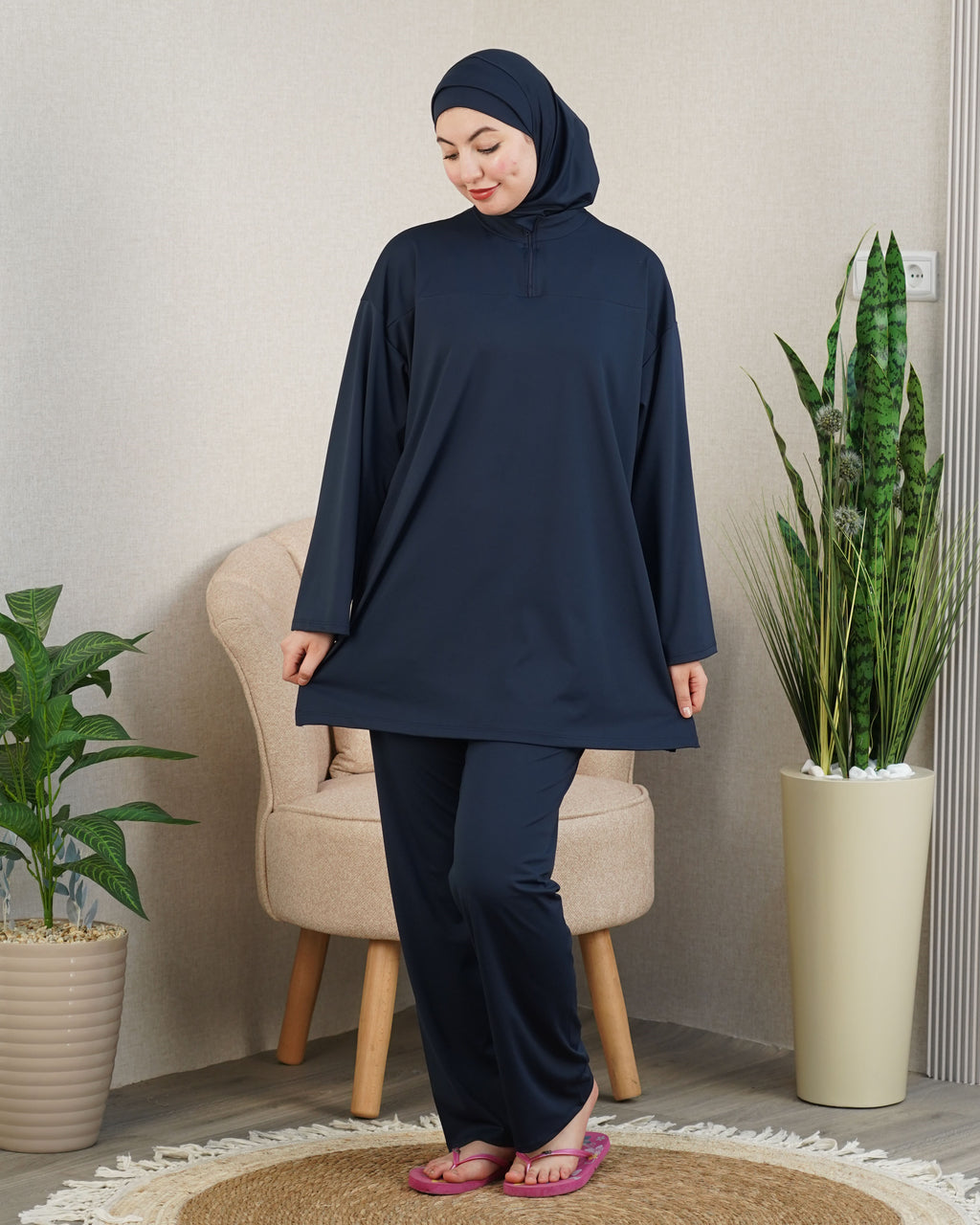 Burkini Femme 3 Pièces au Maroc | Burkini avec Hijab
