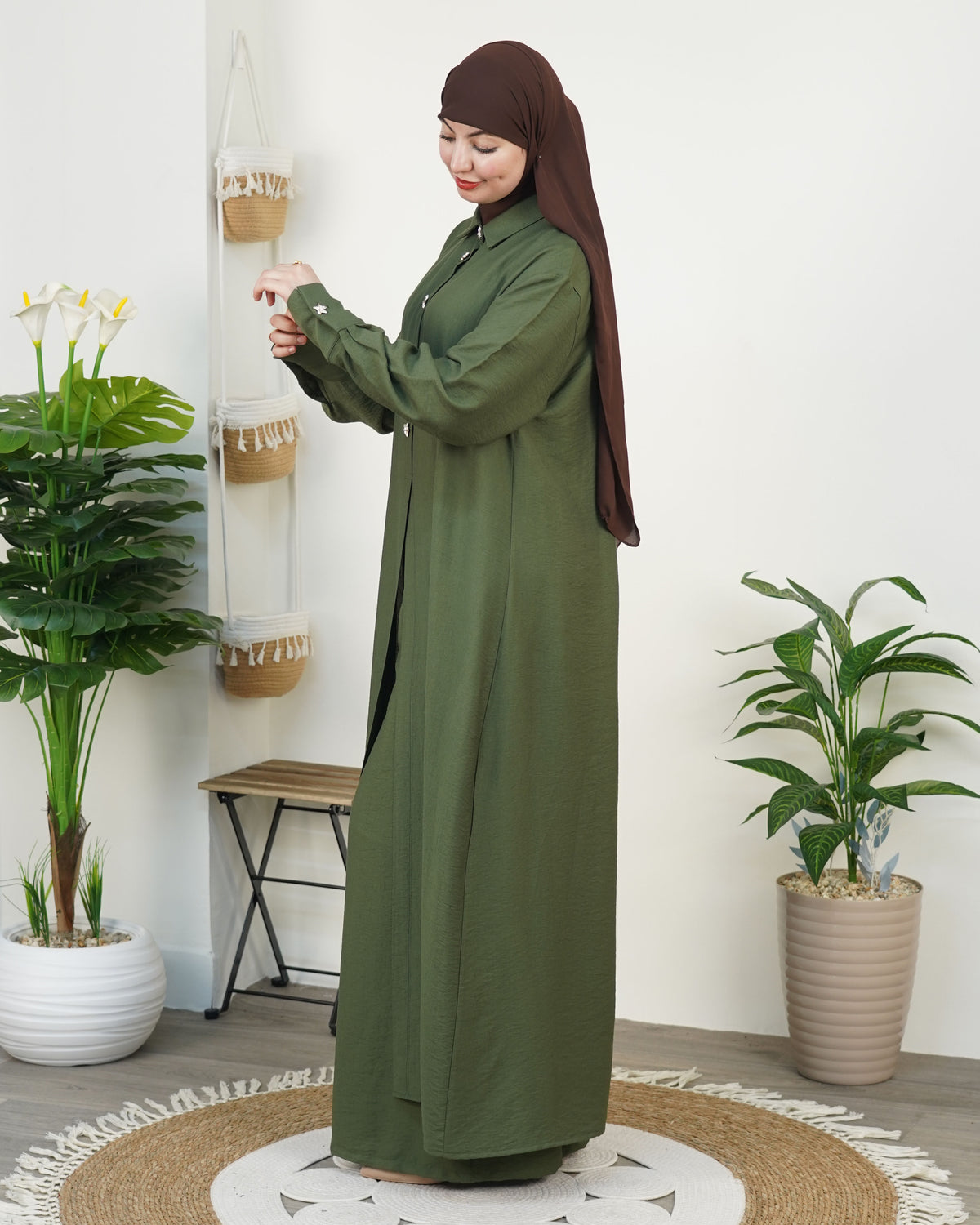 ✨ Robe longue femme élégante et pudique