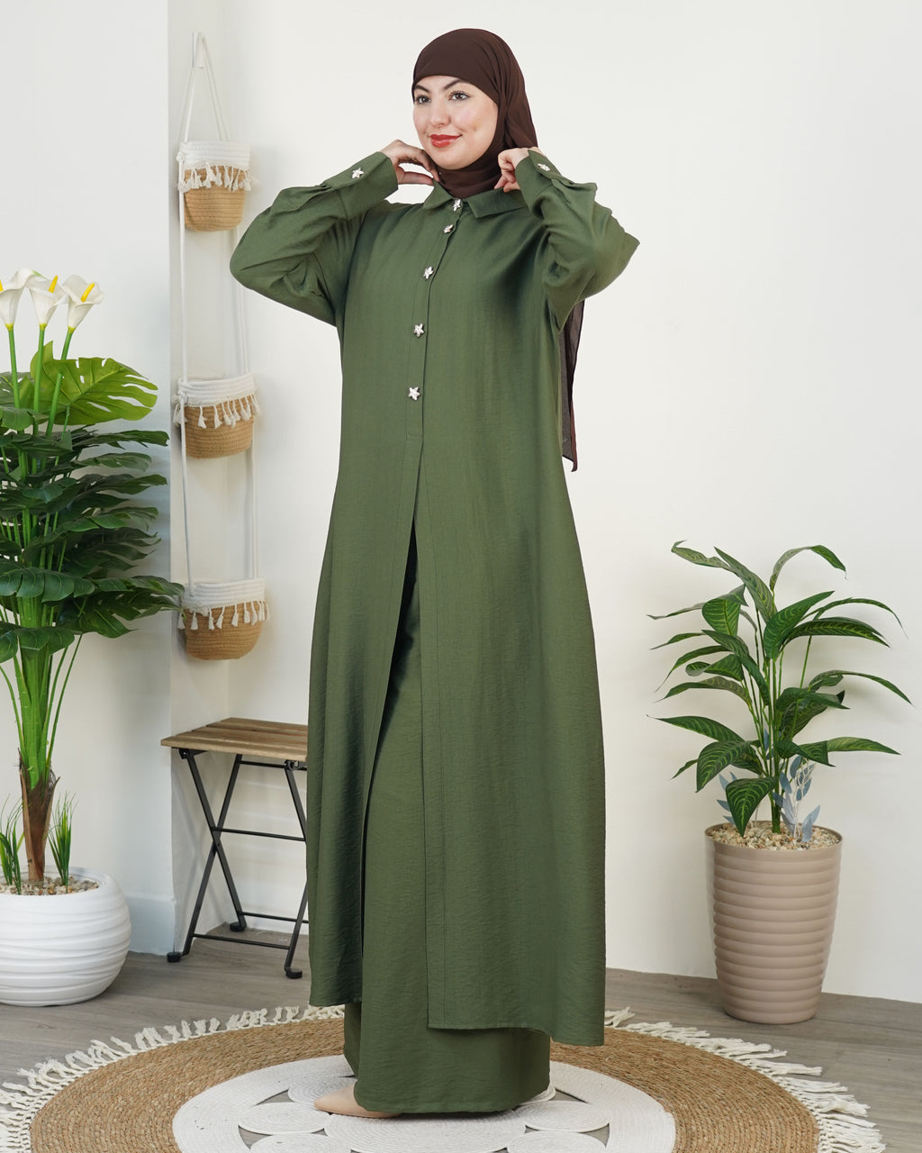 ✨ Robe longue femme élégante et pudique