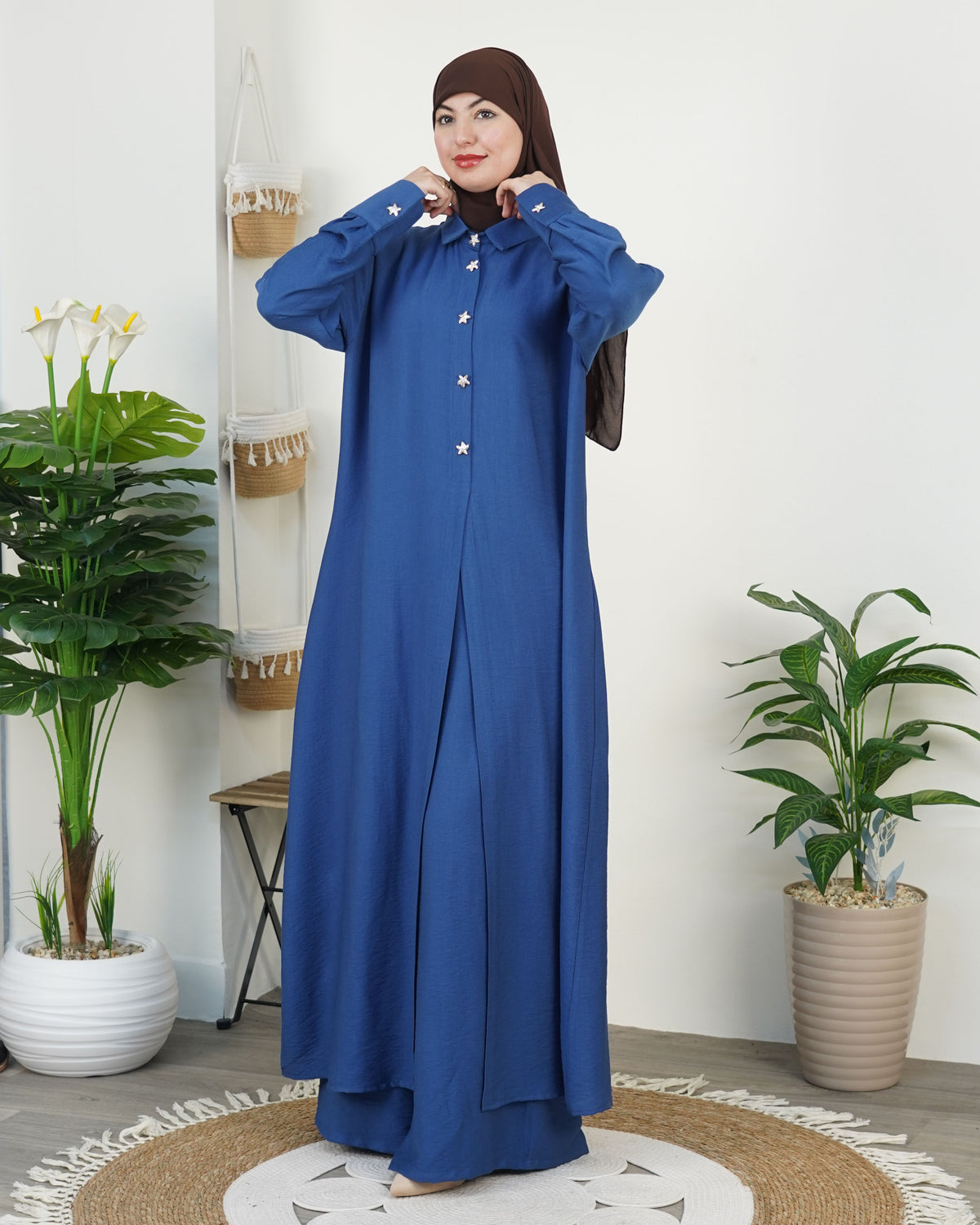 ✨ Robe longue femme élégante et pudique
