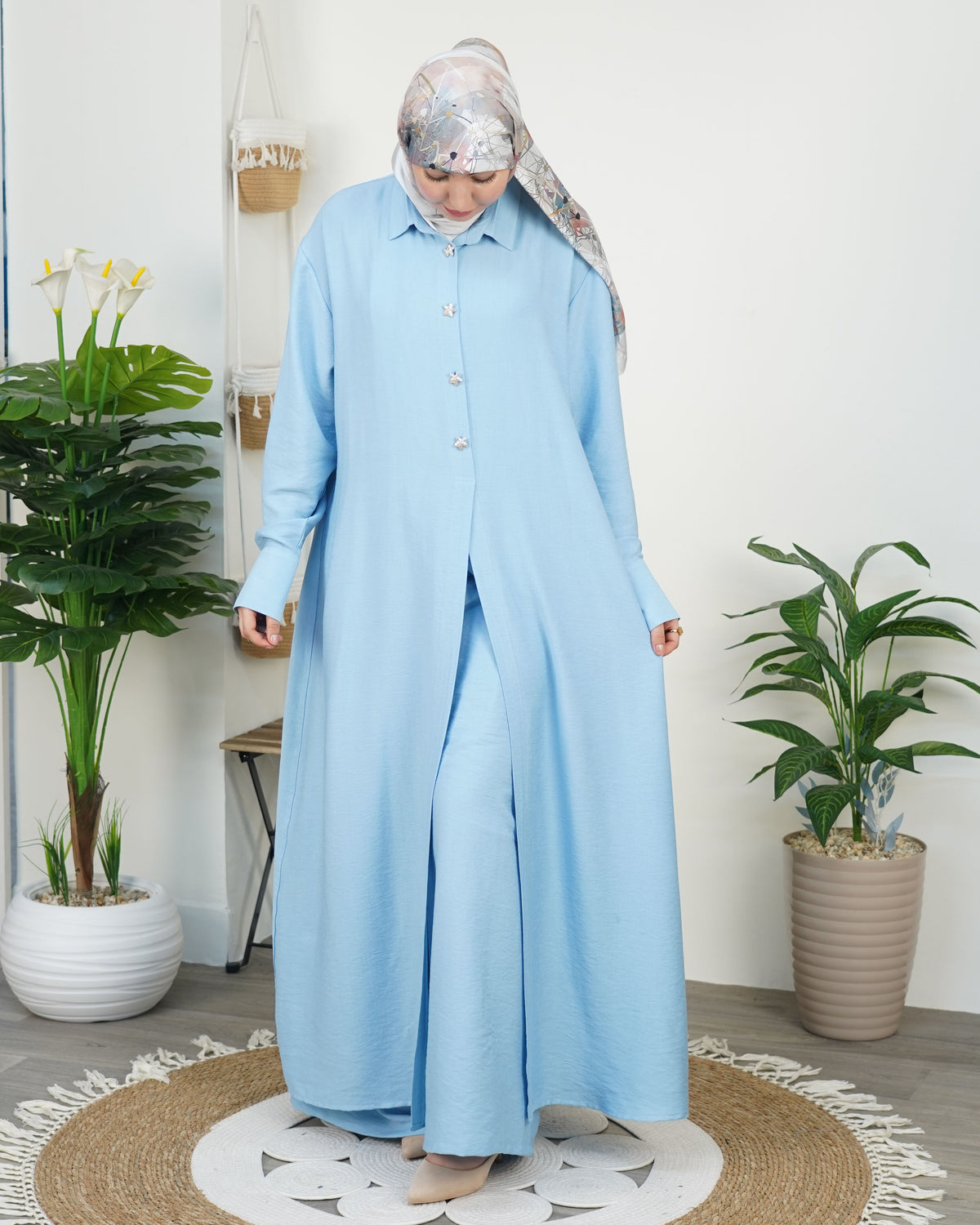 ✨ Robe longue femme élégante et pudique