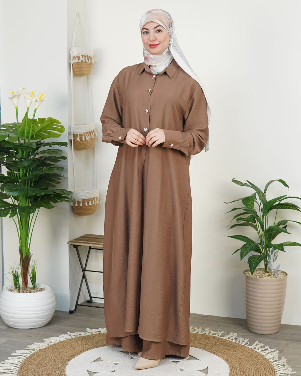 ✨ Robe longue femme élégante et pudique