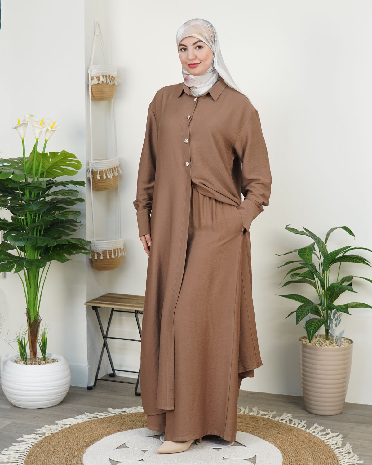 ✨ Robe longue femme élégante et pudique