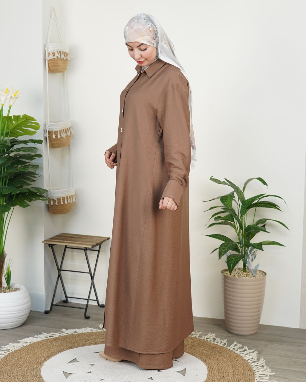 ✨ Robe longue femme élégante et pudique