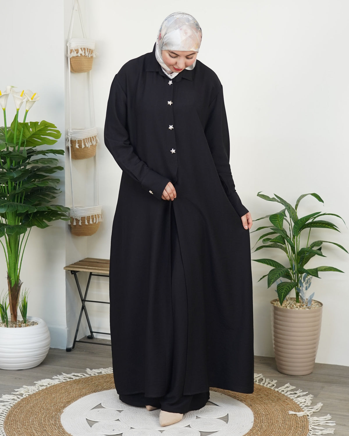 ✨ Robe longue femme élégante et pudique