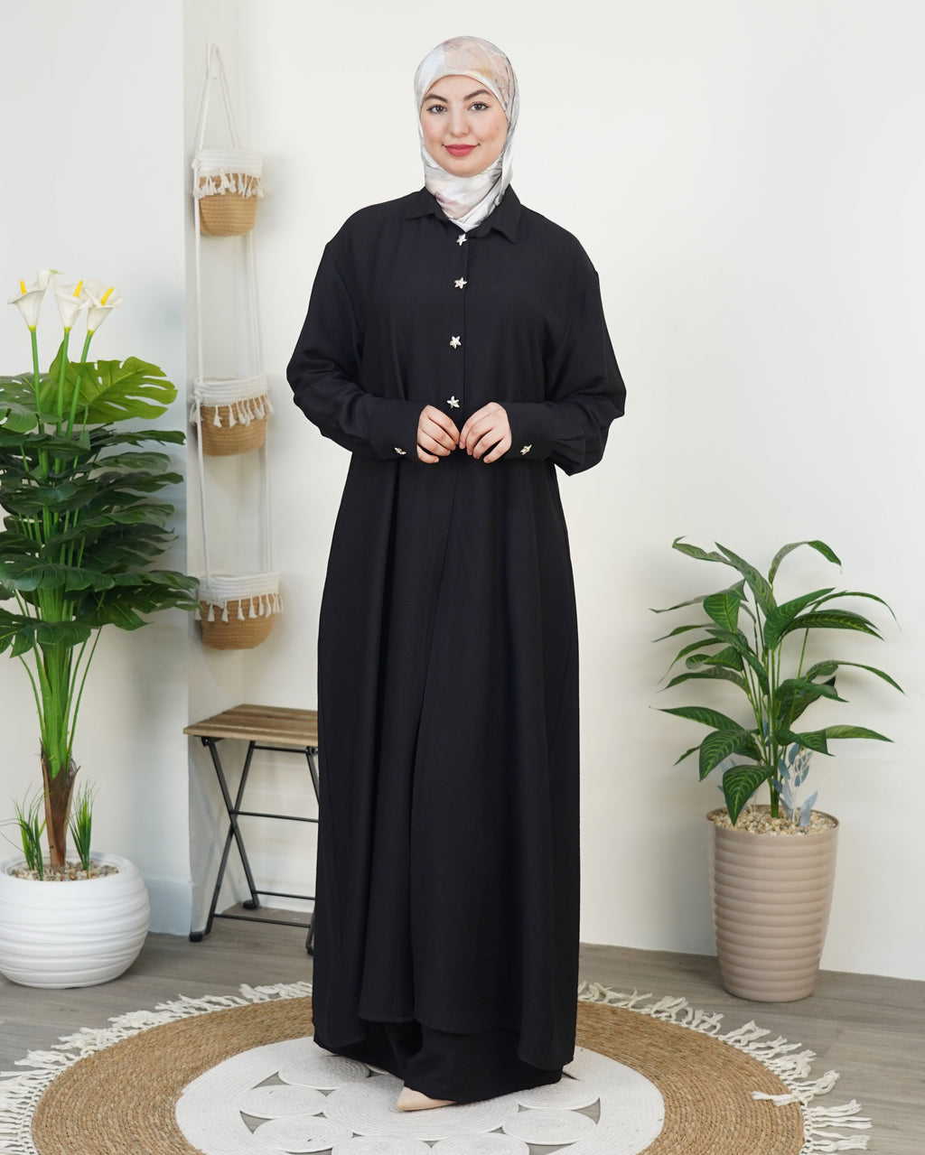 ✨ Robe longue femme élégante et pudique