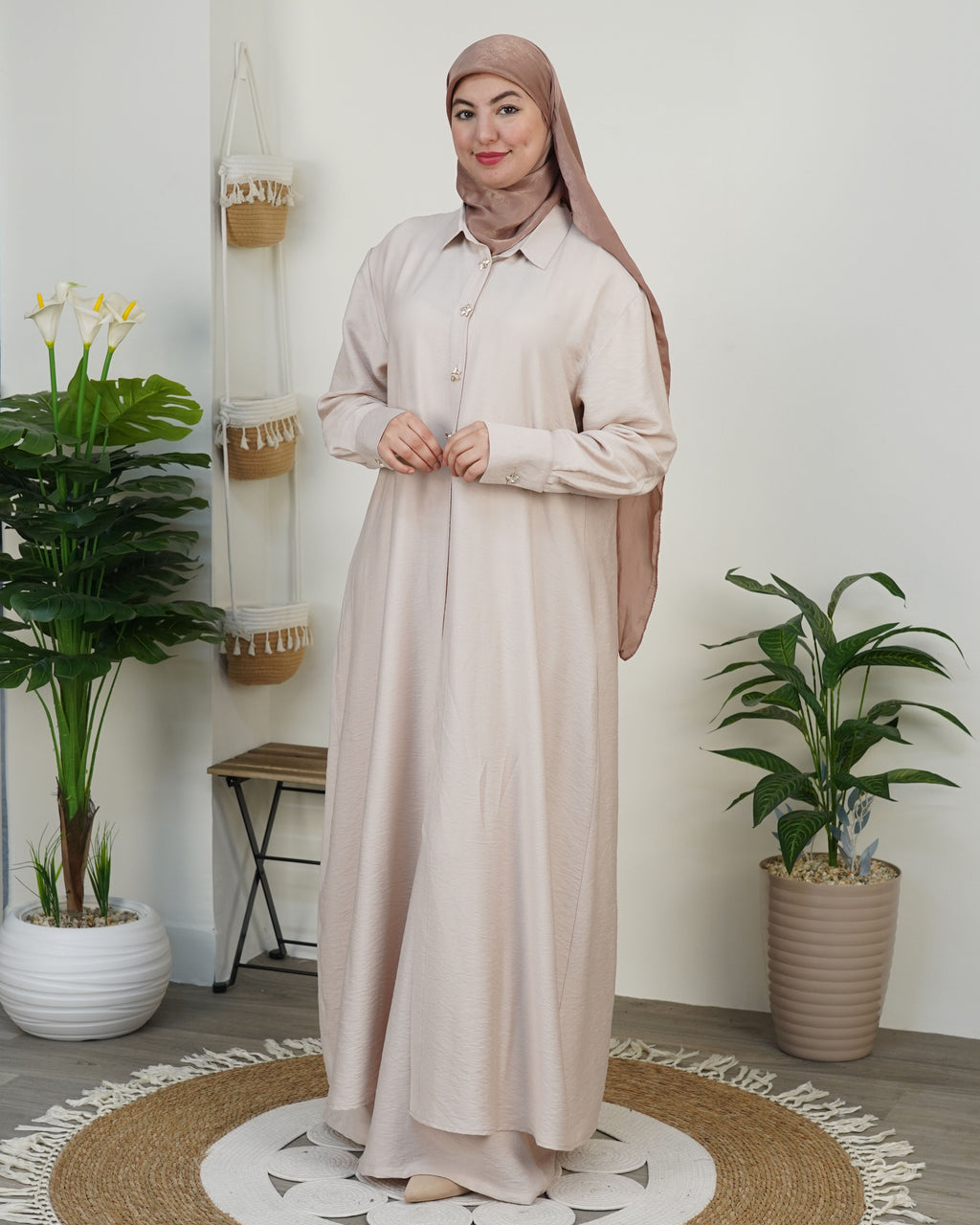 ✨ Robe longue femme élégante et pudique
