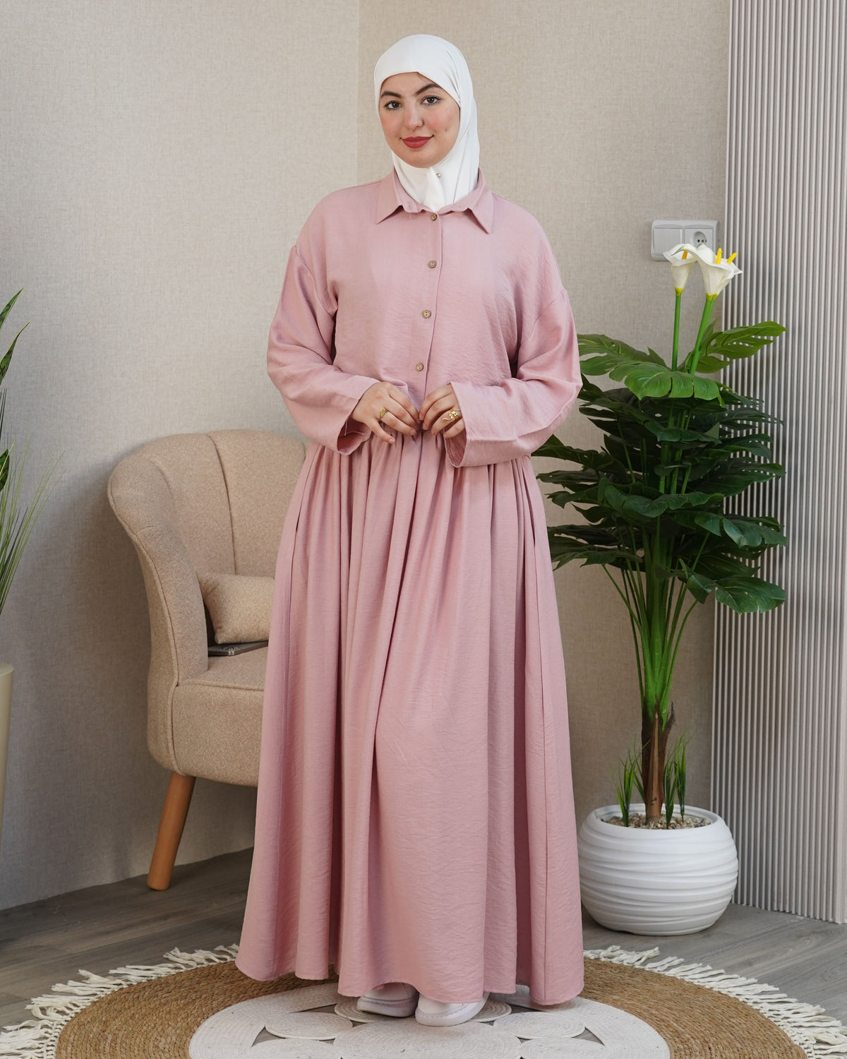 🌸 Robe longue femme modeste