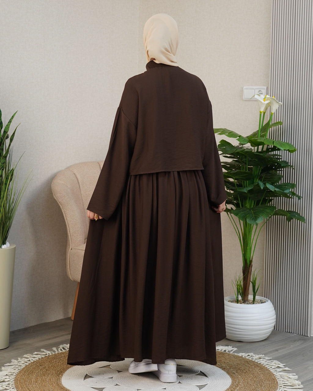 🌸 Robe longue femme modeste