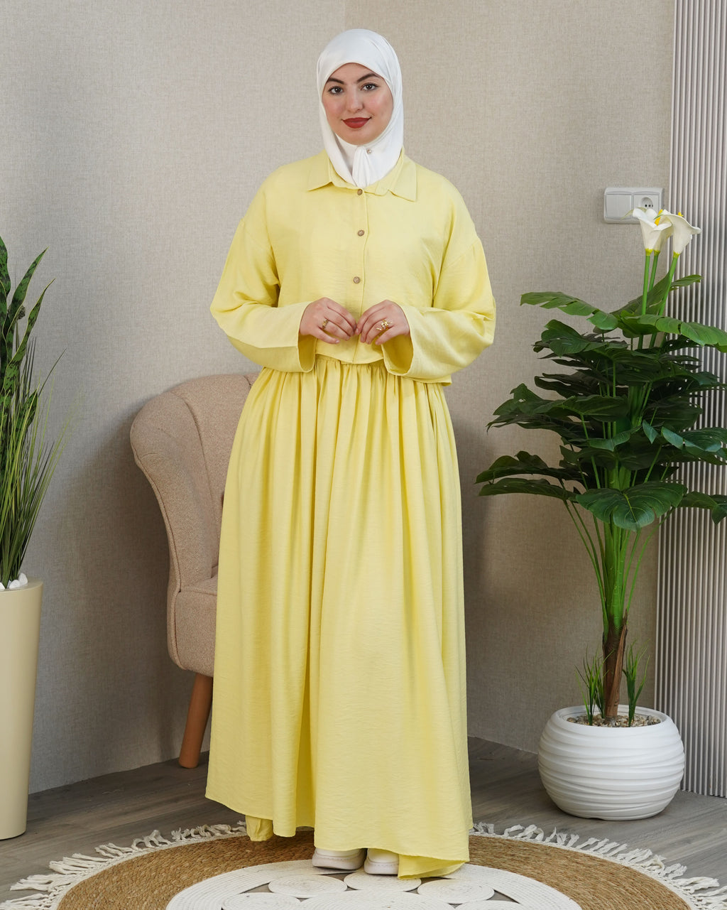 🌸 Robe longue femme modeste