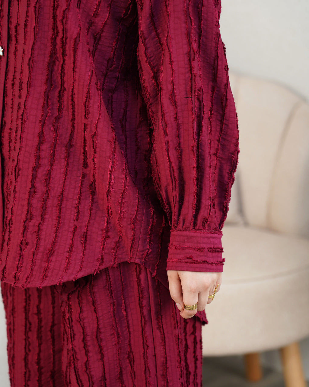 ✨ Ensemble Femme « Élégance Rayée »