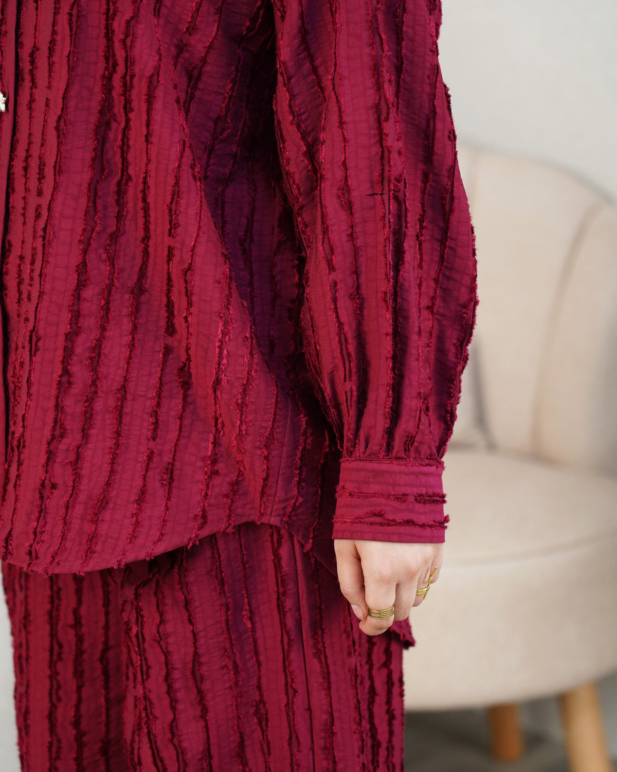 ✨ Ensemble Femme « Élégance Rayée »
