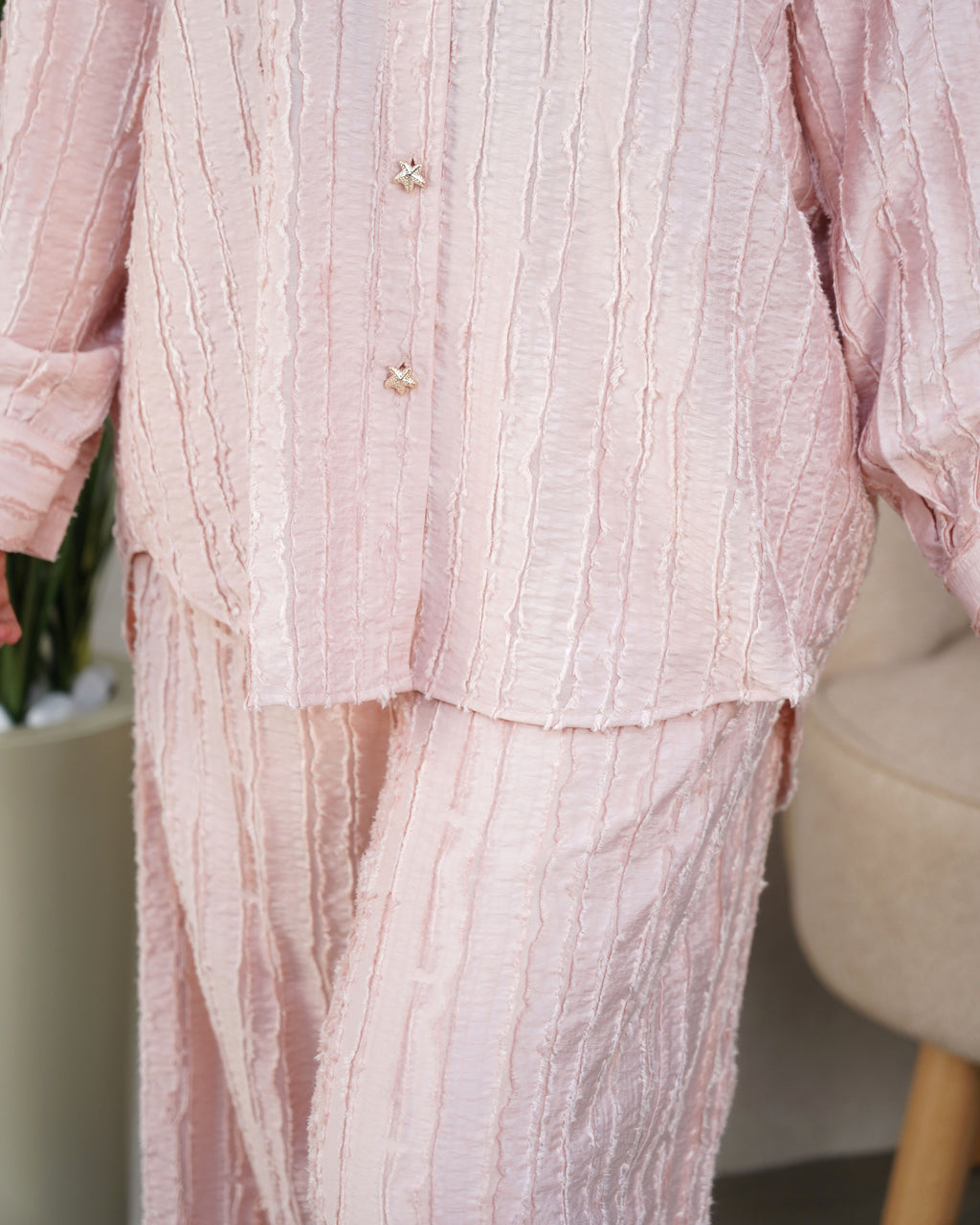 ✨ Ensemble Femme « Élégance Rayée »