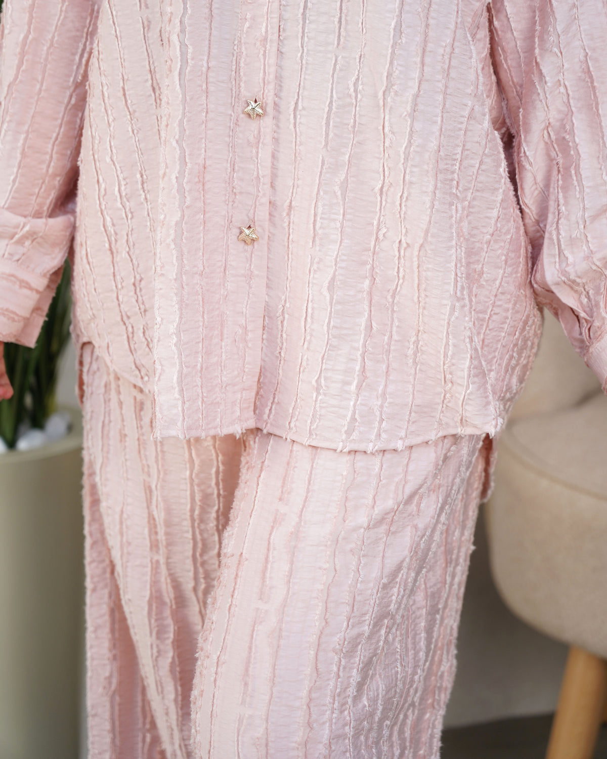 ✨ Ensemble Femme « Élégance Rayée »