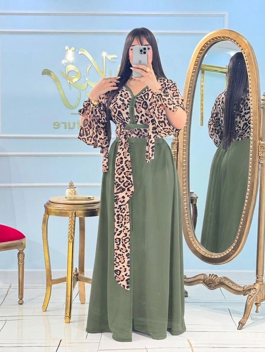 Caftan marocain élégant et raffiné