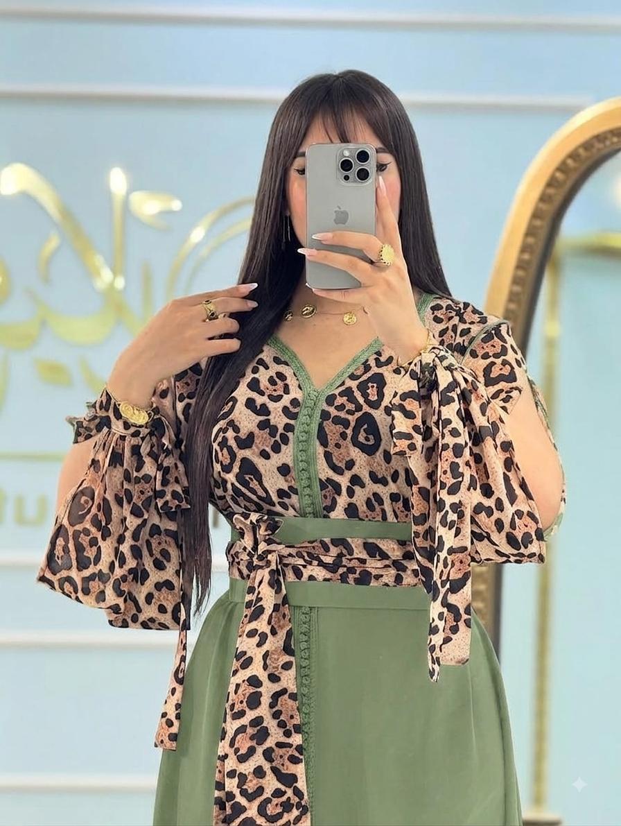 Caftan marocain élégant et raffiné