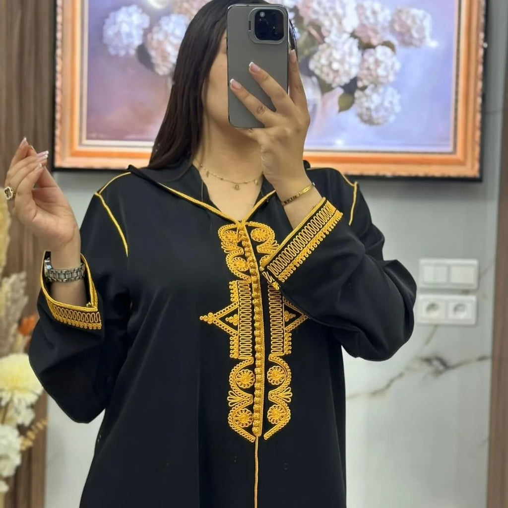 (V) جلابة الطرزة المغربية الأصيلة