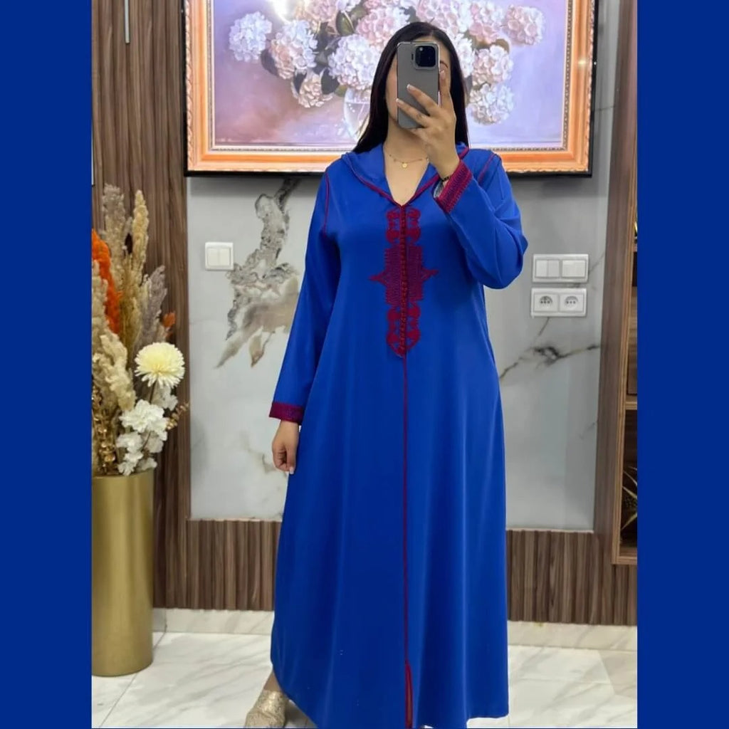(V) جلابة الطرزة المغربية الأصيلة