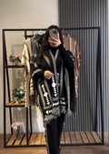 Ensemble femme 3 pièces à motifs géométriques