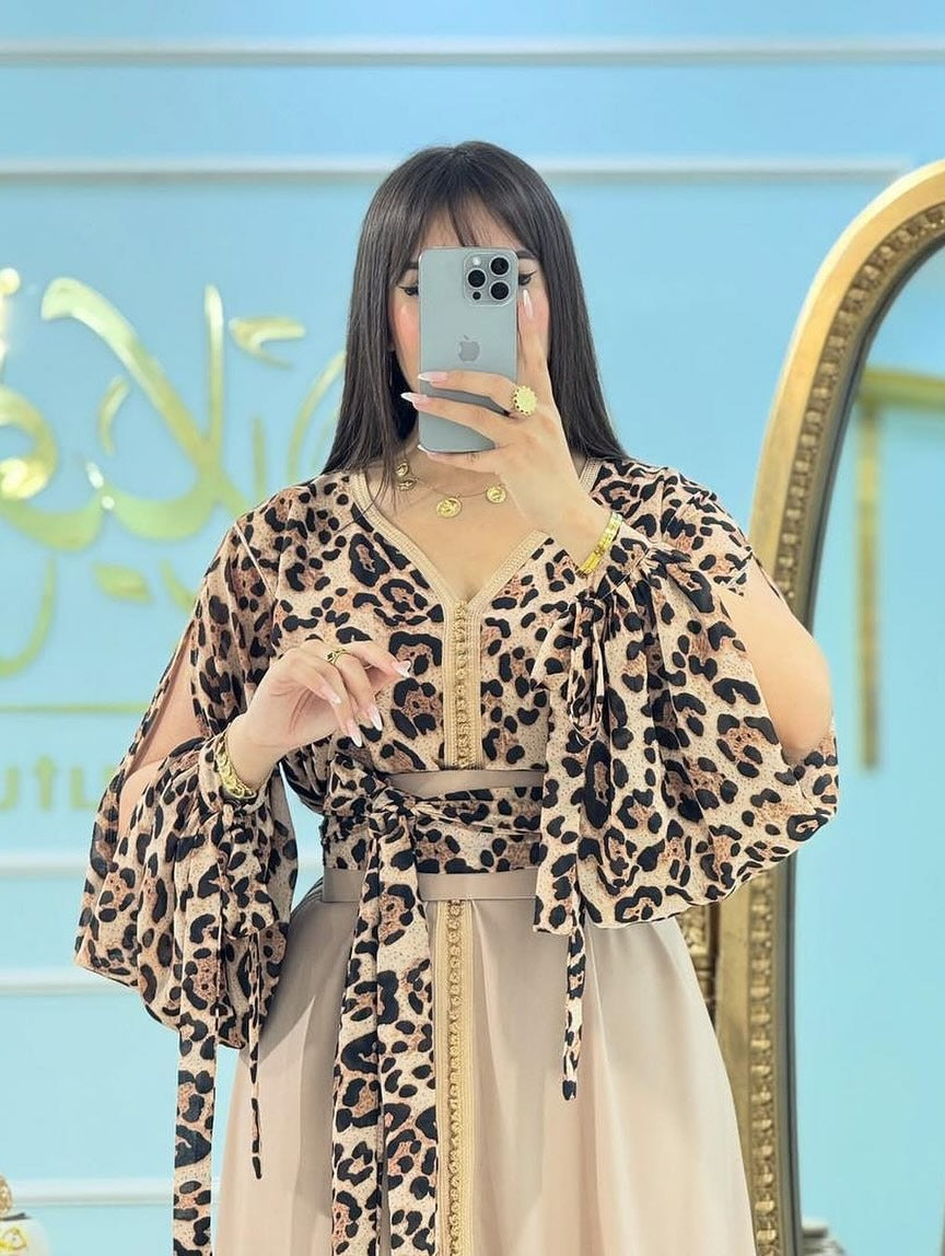 Caftan marocain élégant et raffiné