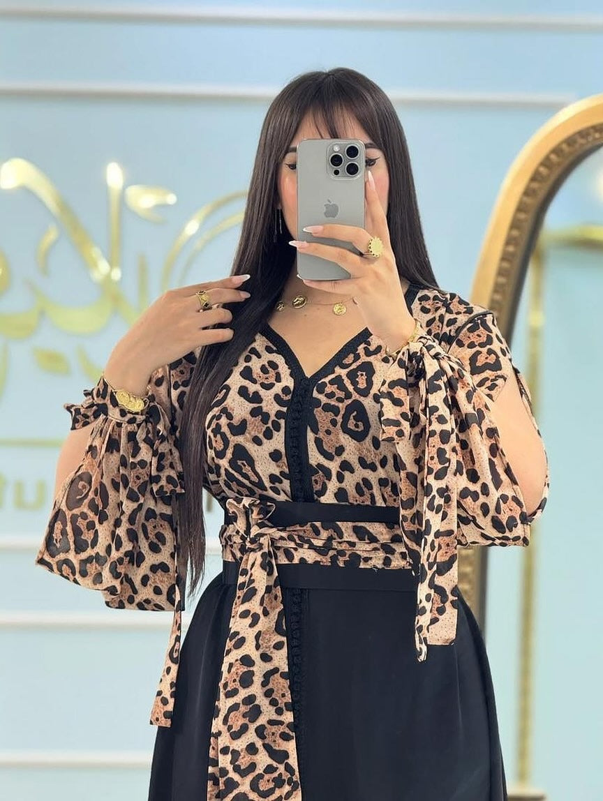 Caftan marocain élégant et raffiné